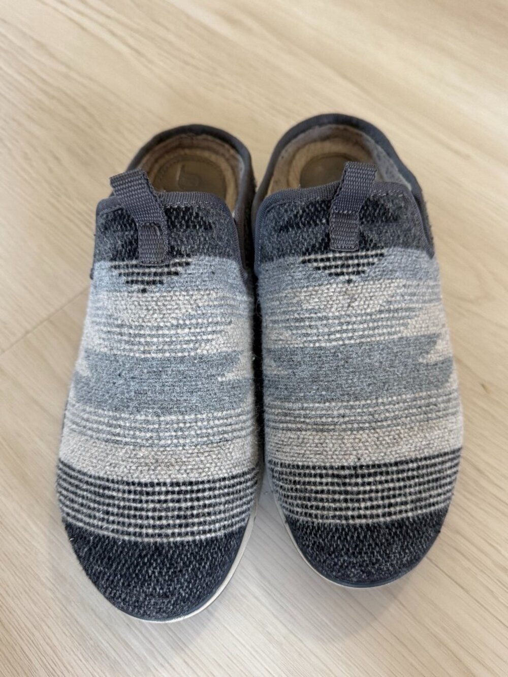 Bionica Wool Blend Clogs Size 8 | Comfort Slip-On Mules | Like New